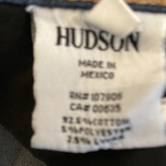 Hudson Nico Midrise Super Skinny jeans size 25 - Picture 6 of 7
